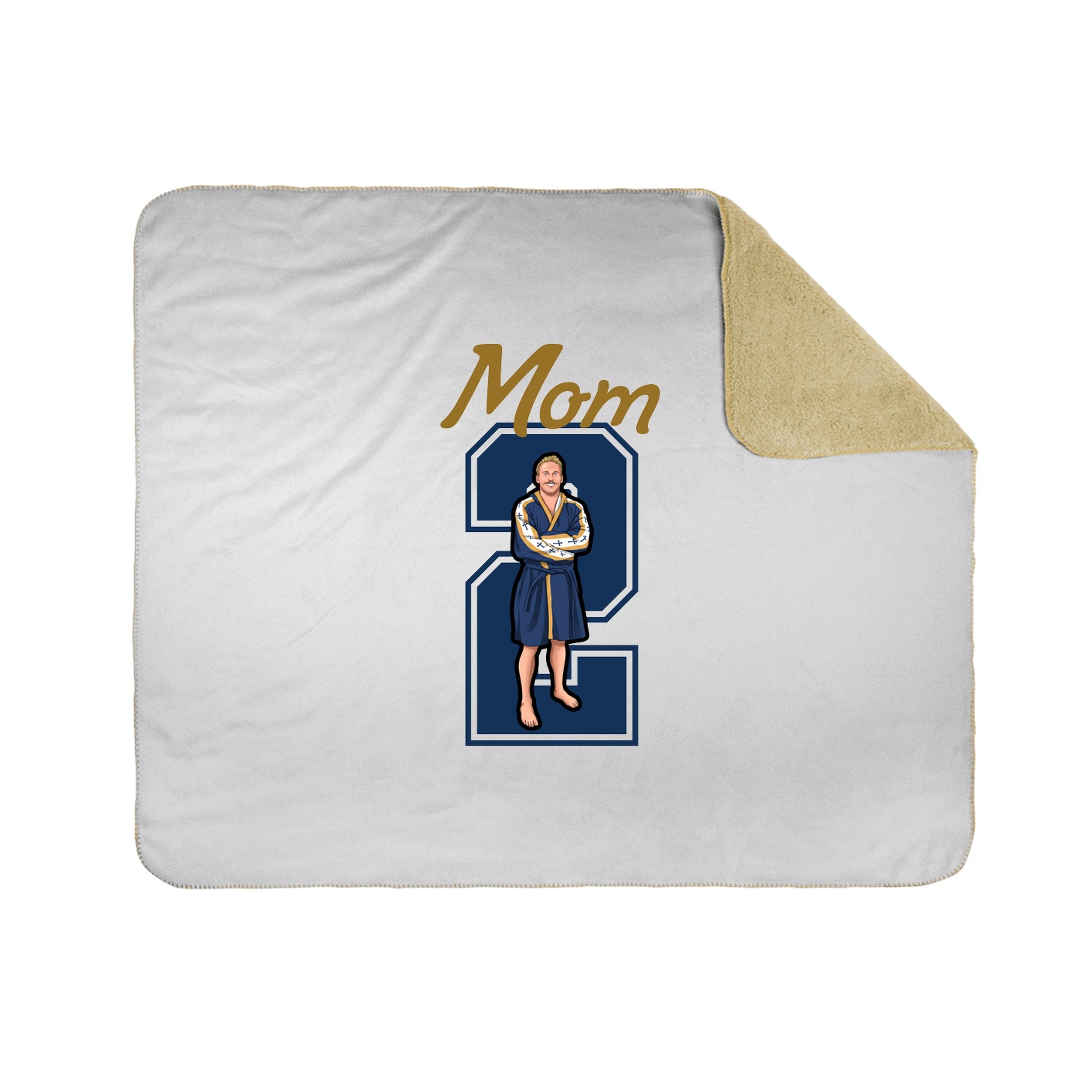 Throw Blanket — Mothers Day Shirsey in White
