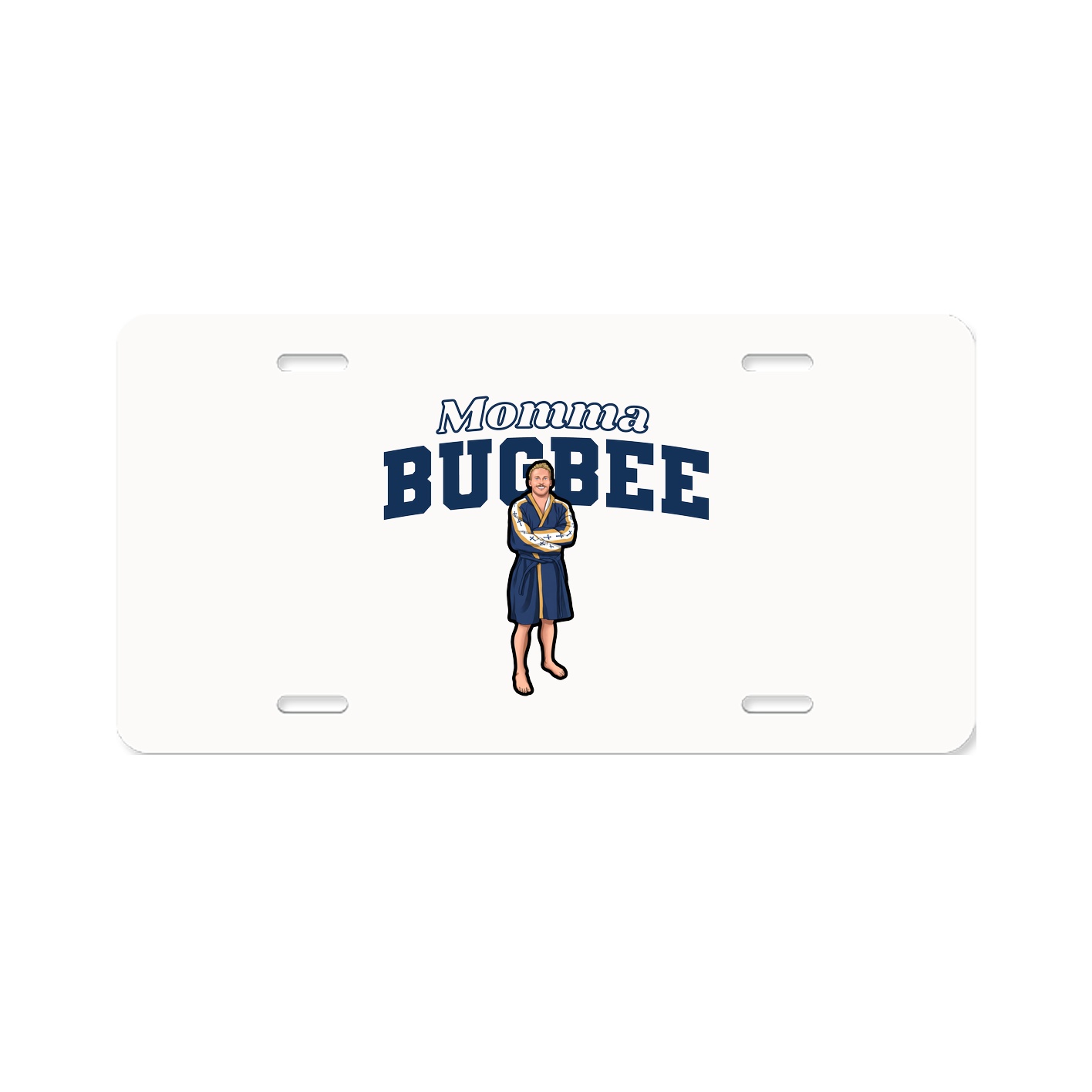 License Plate — Mothers Day Block in Classic