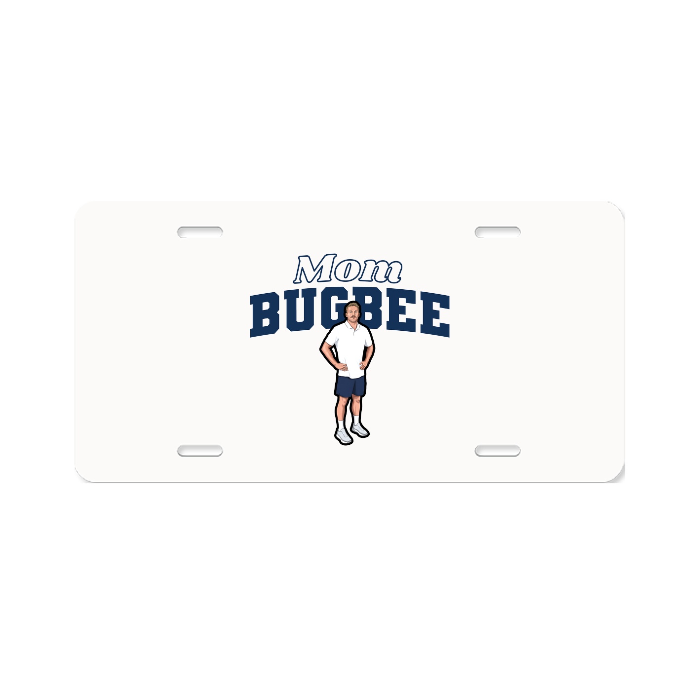 License Plate — Mothers Day Block in Classic