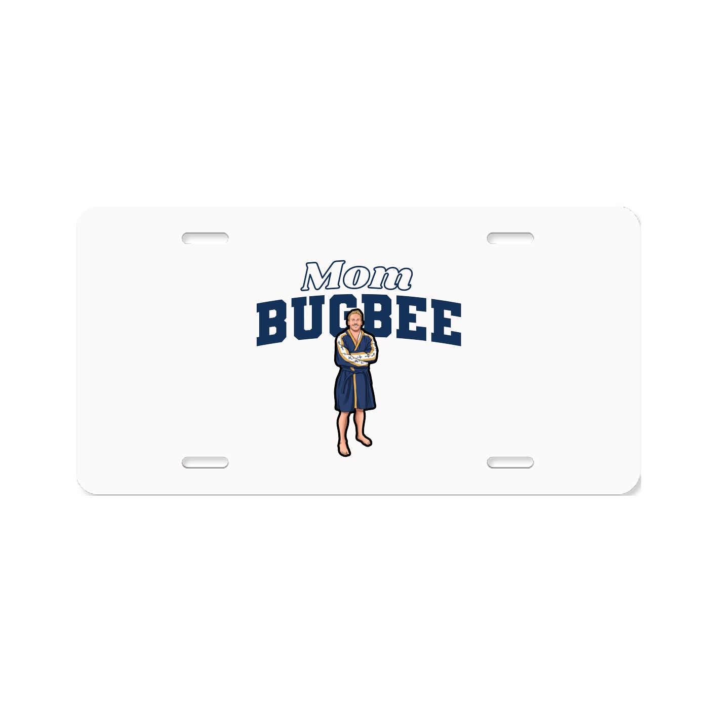 License Plate — Mothers Day Block in Classic