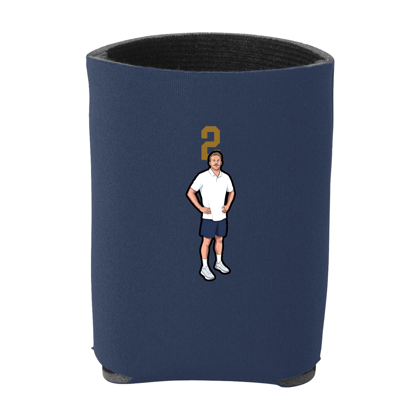 Can Holder — Number Top in Navy