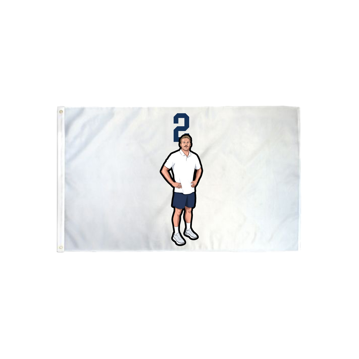 3x5 Flag — Number Top in Classic
