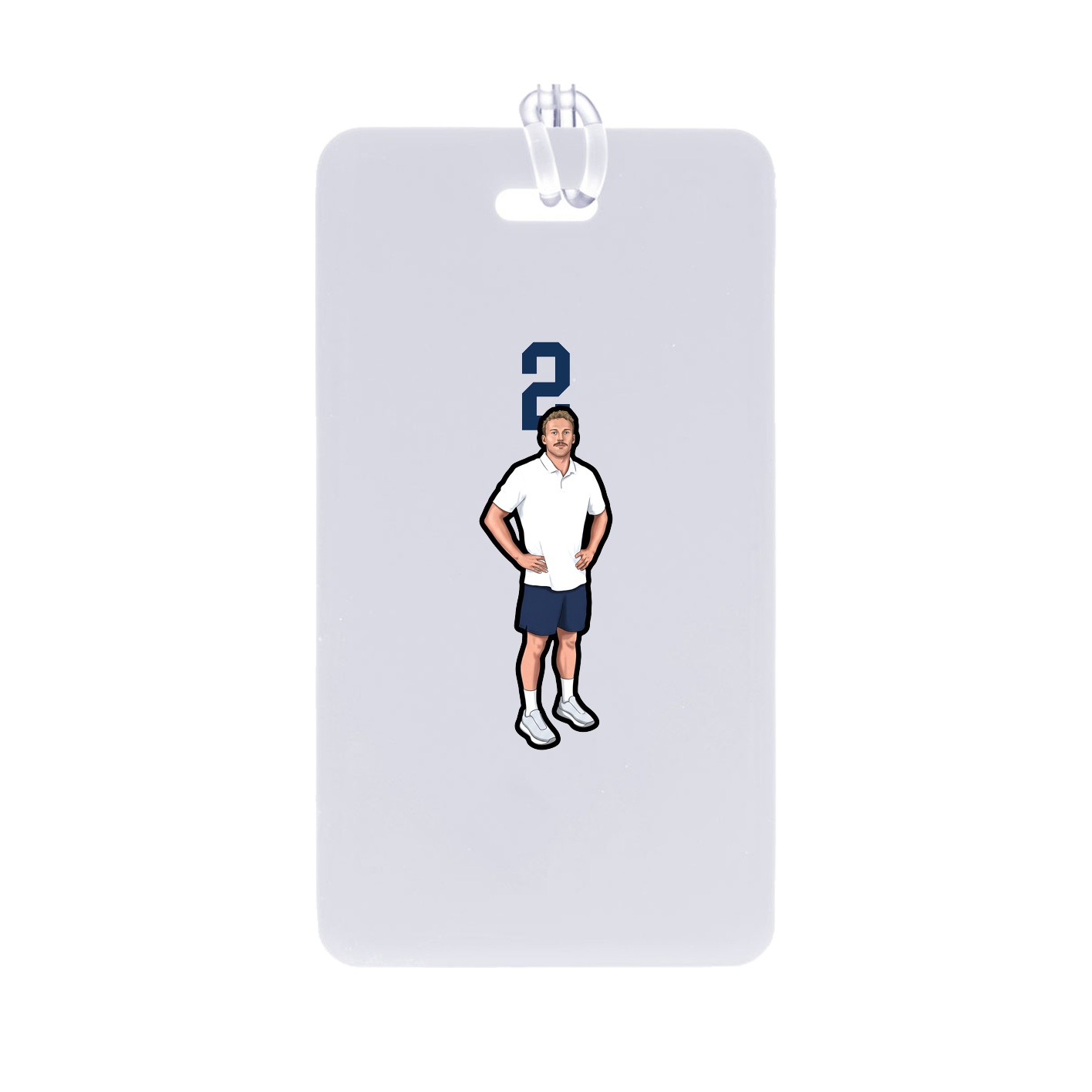 Bag Tag — Number Top in Classic