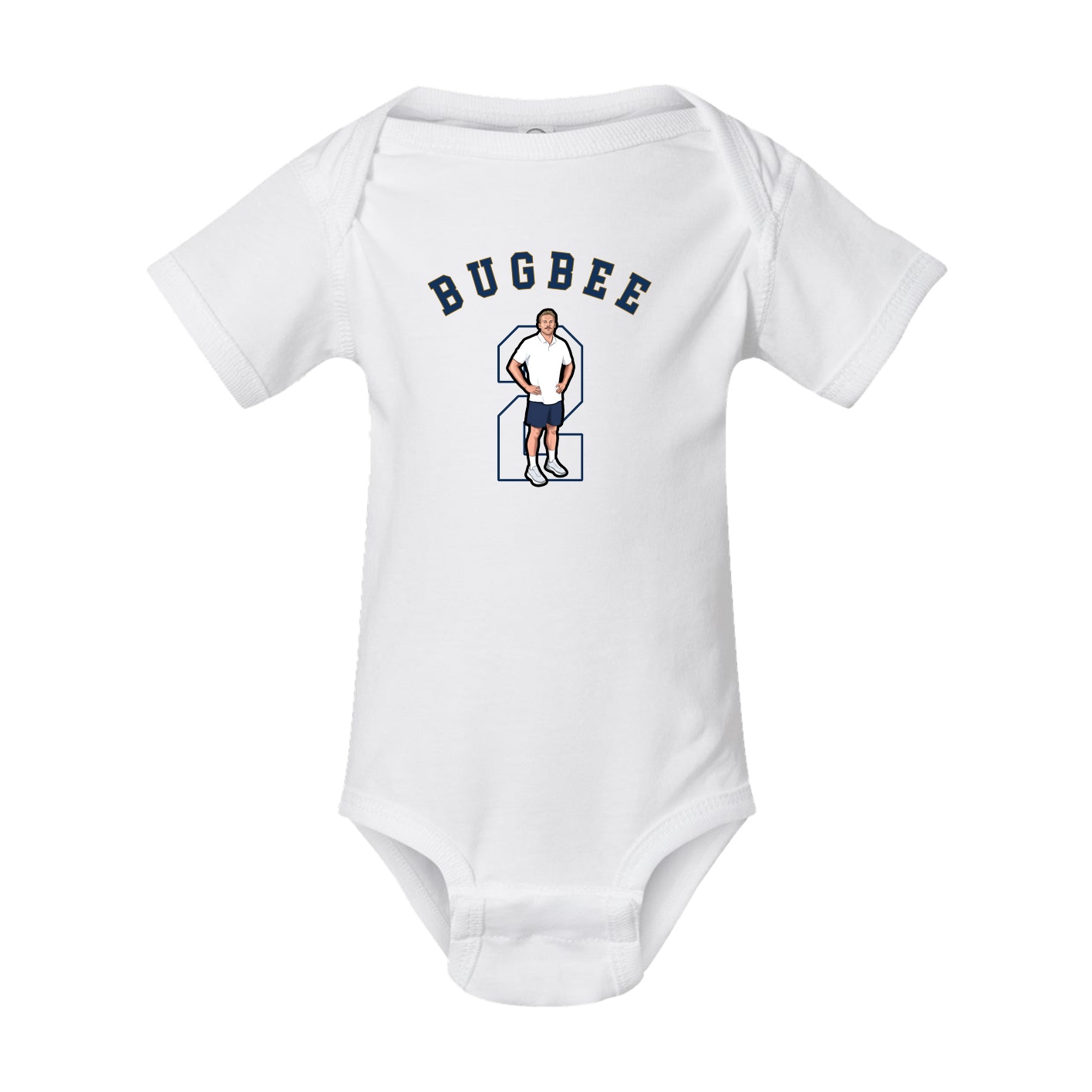 Baby Onesie — Shirsey Arch in White