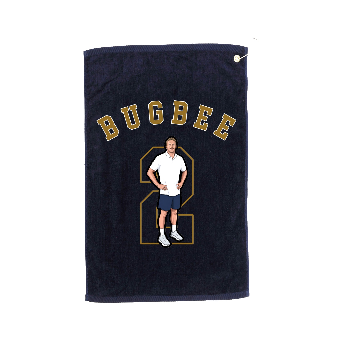 Golf Towel — Shirsey Arch in Navy