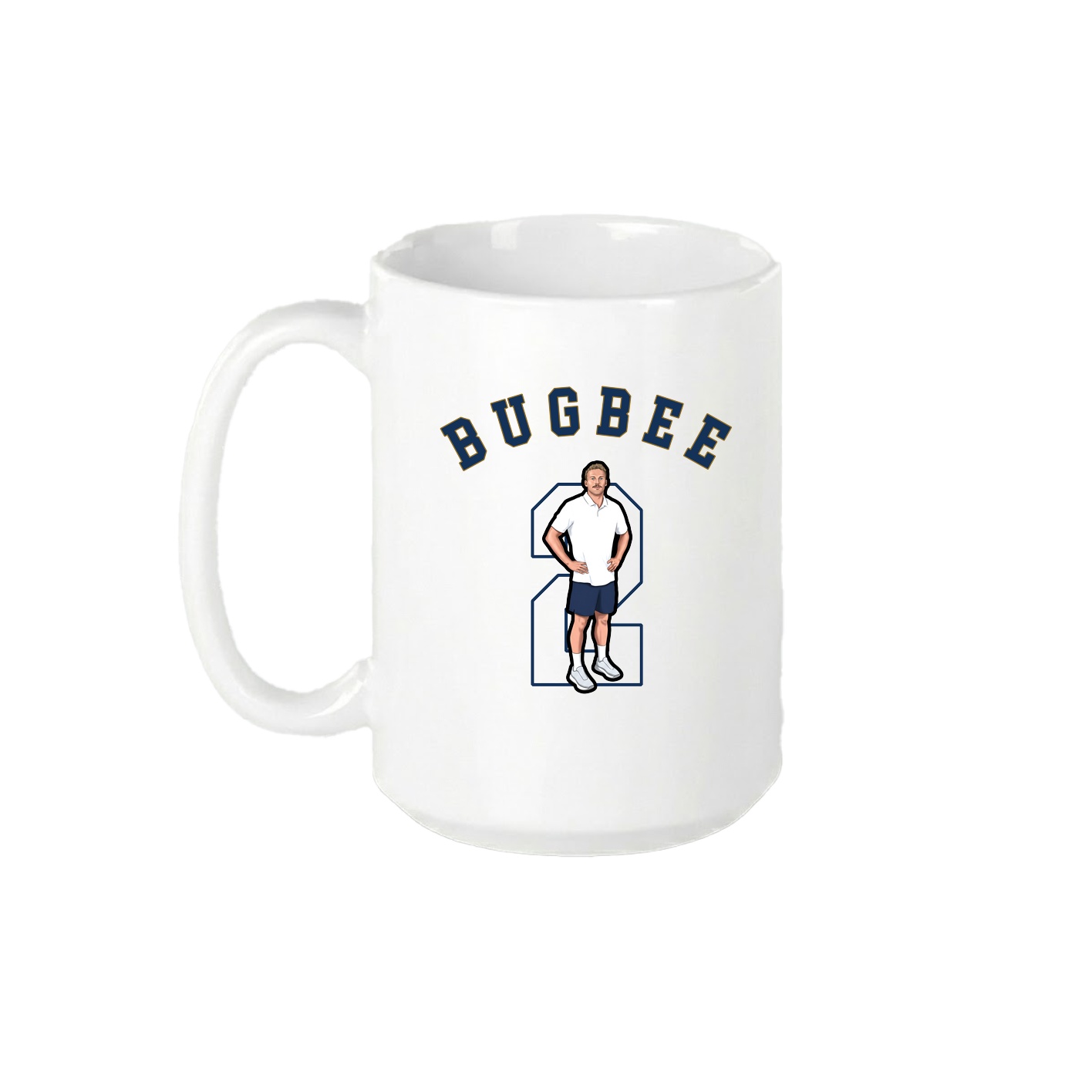 15oz Coffee Mug — Shirsey Arch in White