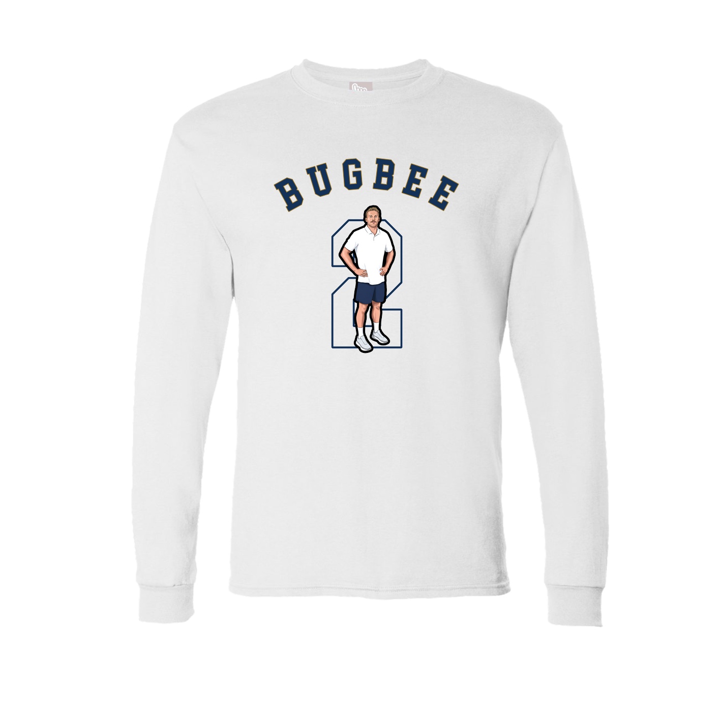 Long Sleeve Tee — Shirsey Arch in White