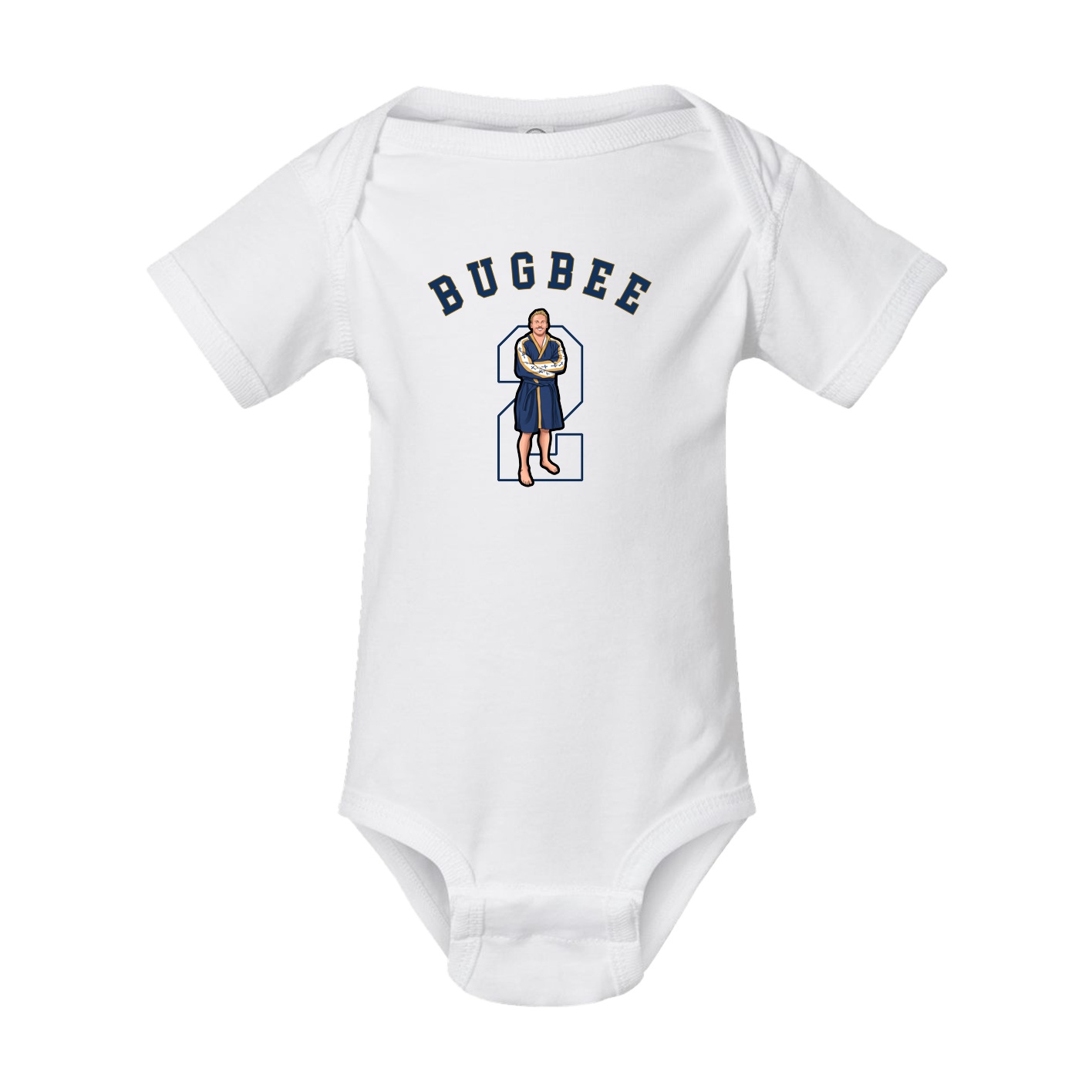 Baby Onesie — Shirsey Arch in White
