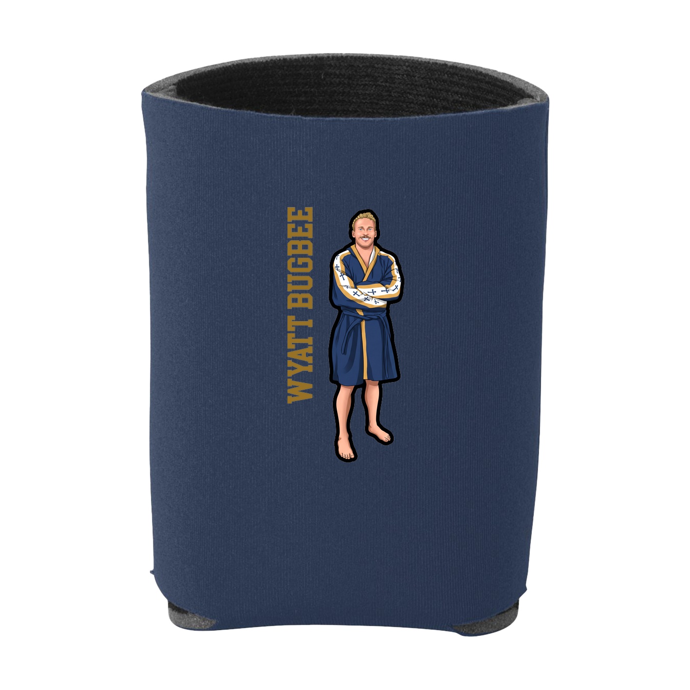 Can Holder — Name Vertical in Navy