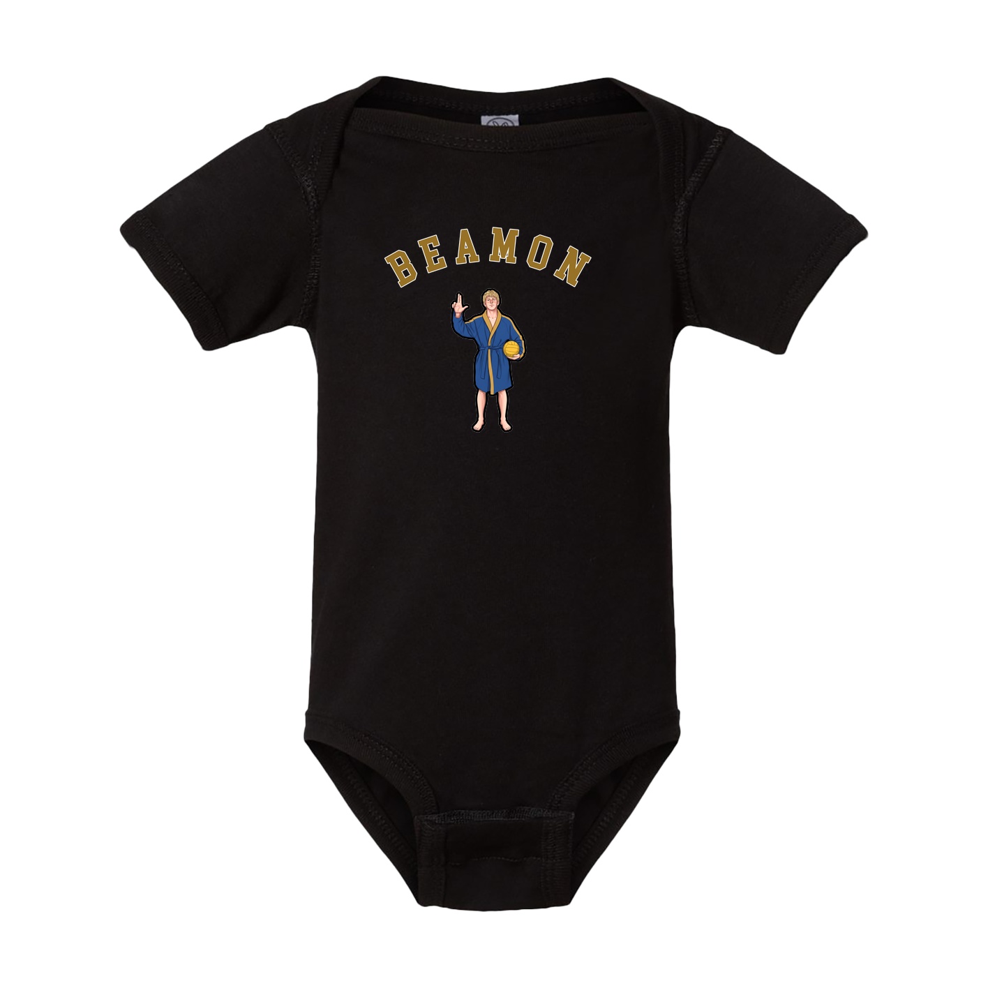Baby Onesie — Shirsey Arch in Black