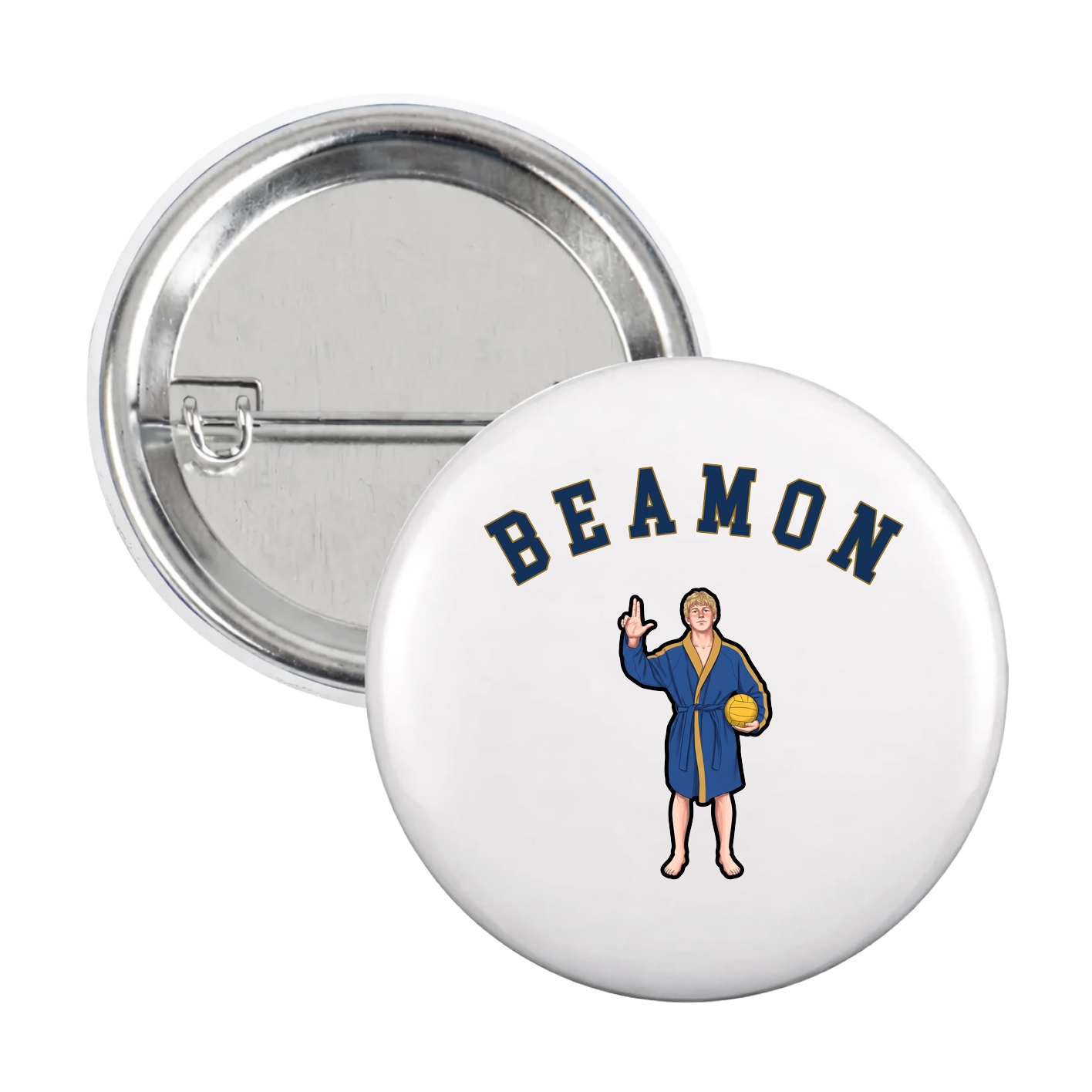 Game Day Button — Shirsey Arch in White