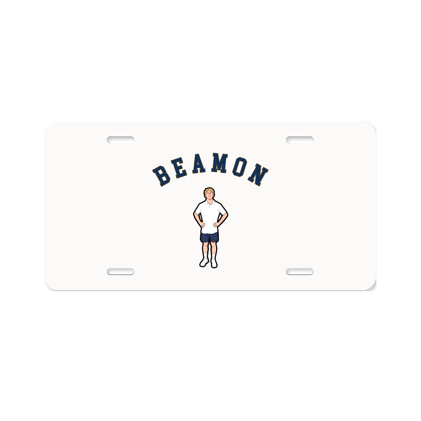 License Plate — Shirsey Arch in Classic