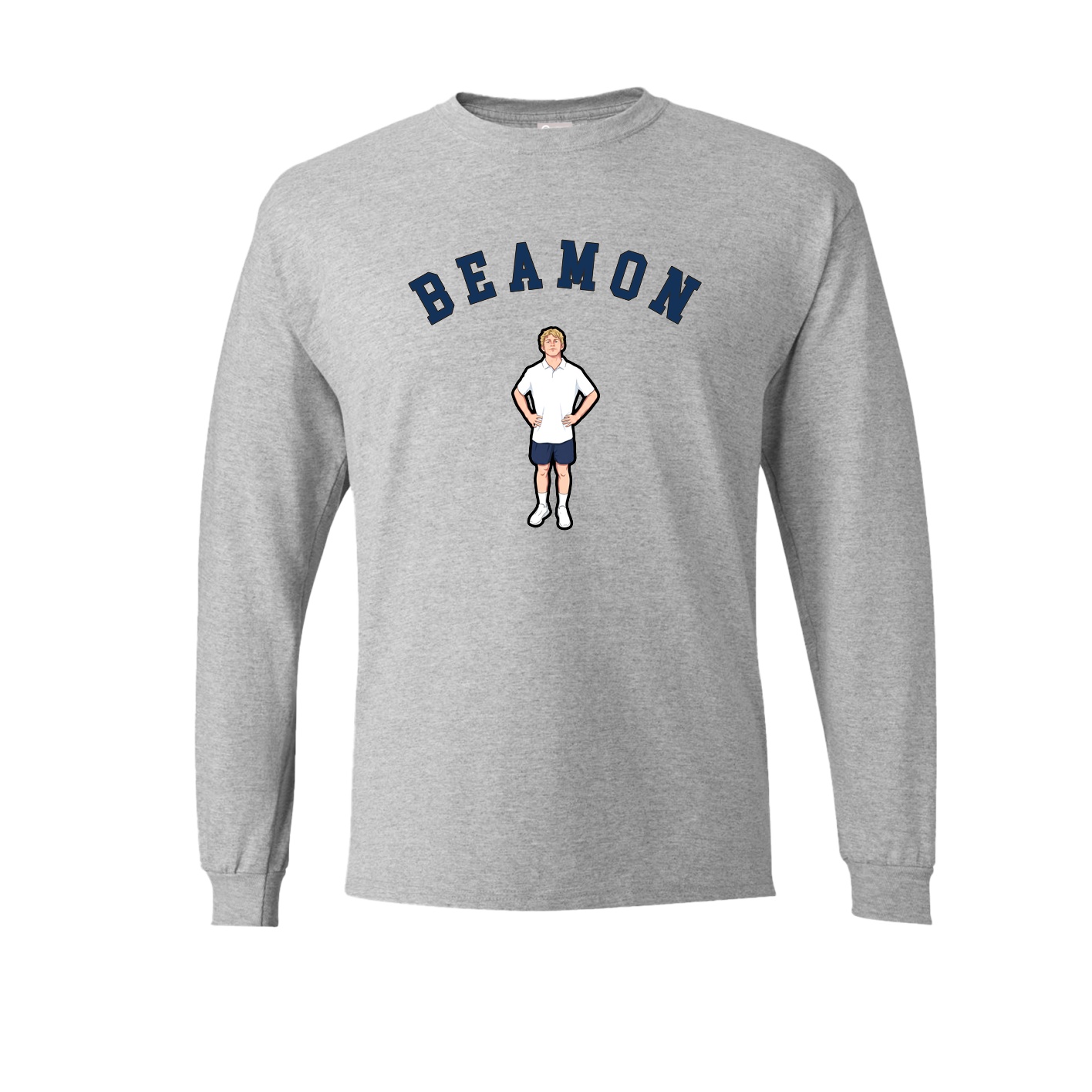 Long Sleeve Tee — Shirsey Arch in Grey