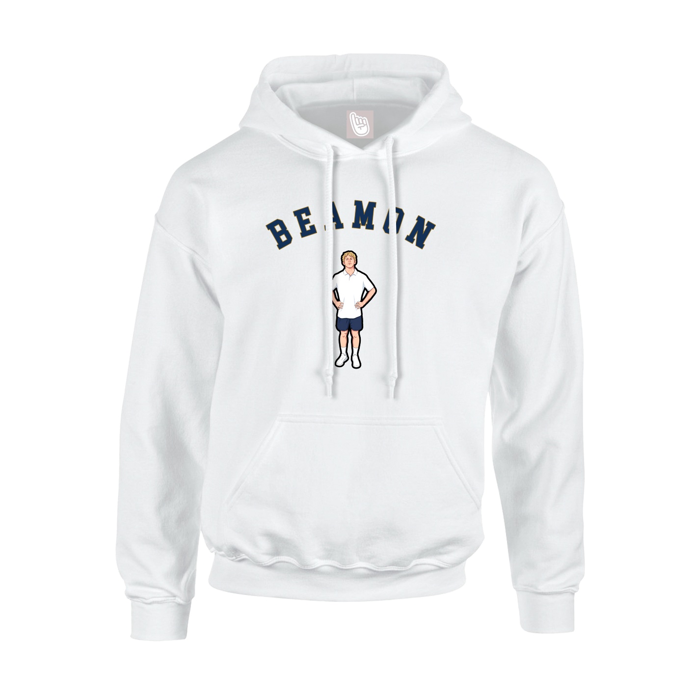 Hoodie — Shirsey Arch in White