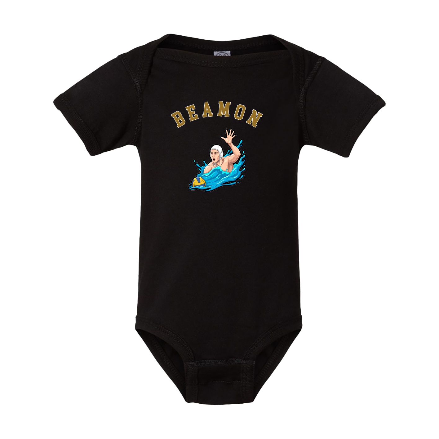 Baby Onesie — Shirsey Arch in Black