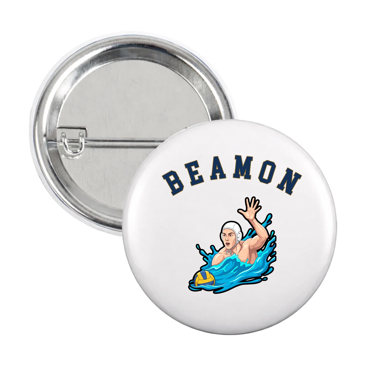 Game Day Button — Shirsey Arch in White
