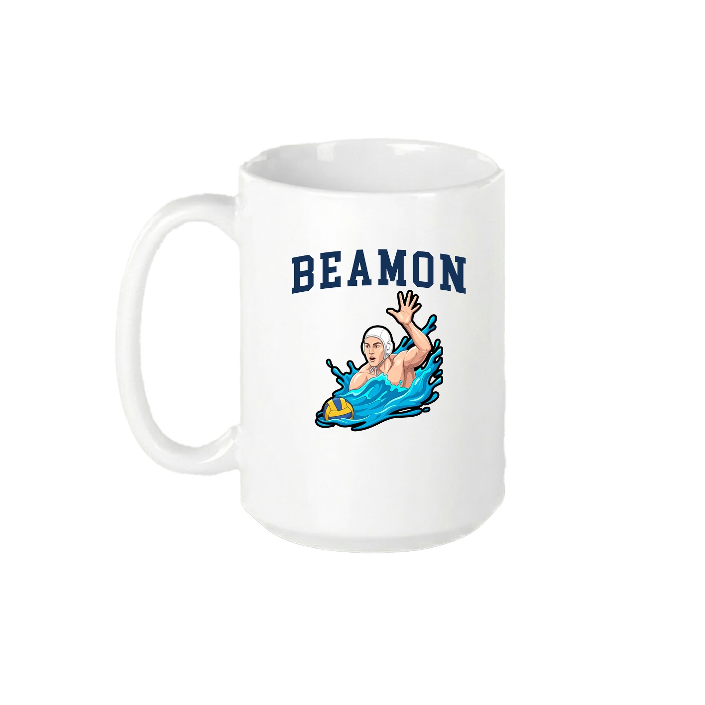 15oz Coffee Mug — Shirsey in White