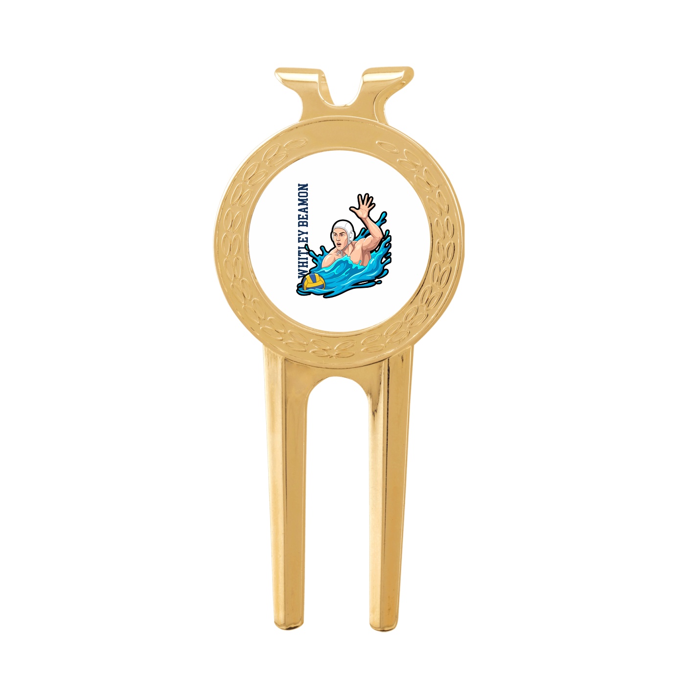 Divot Tool with Ball Marker — Name Vertical in Classic