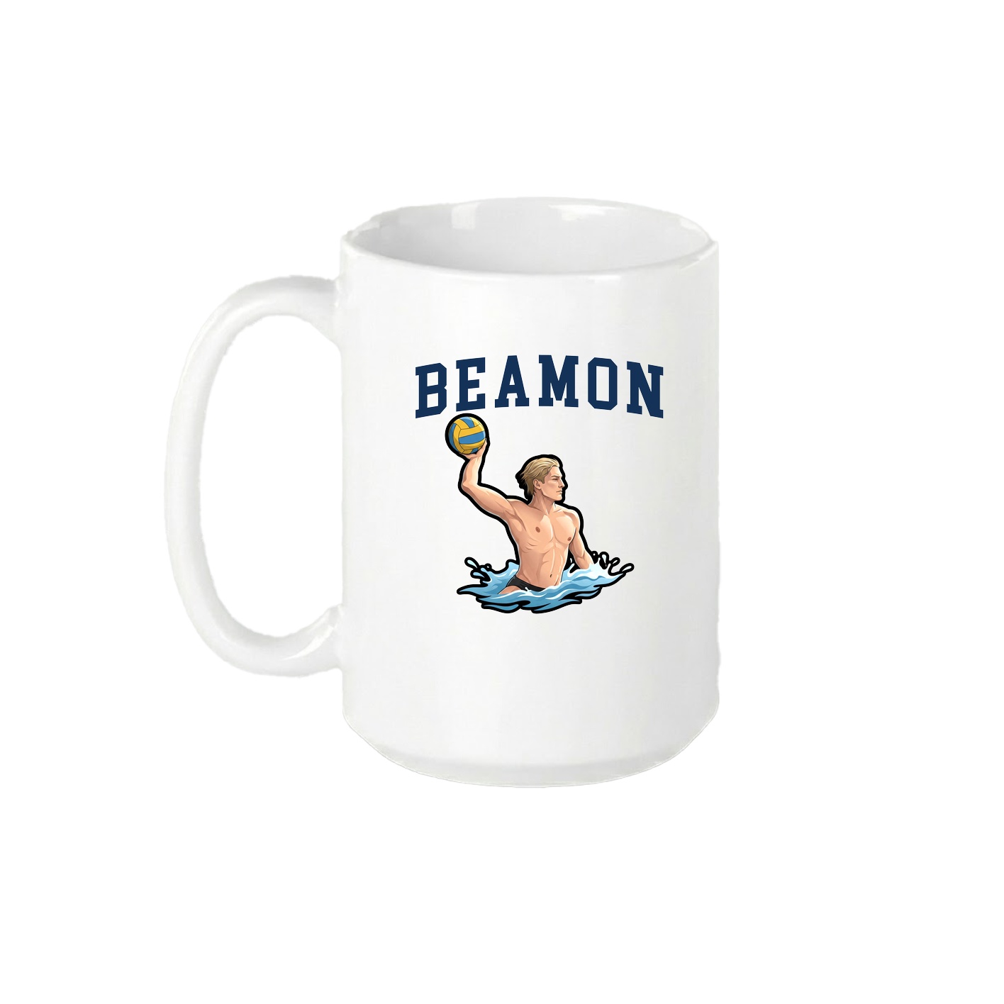 15oz Coffee Mug — Shirsey in White