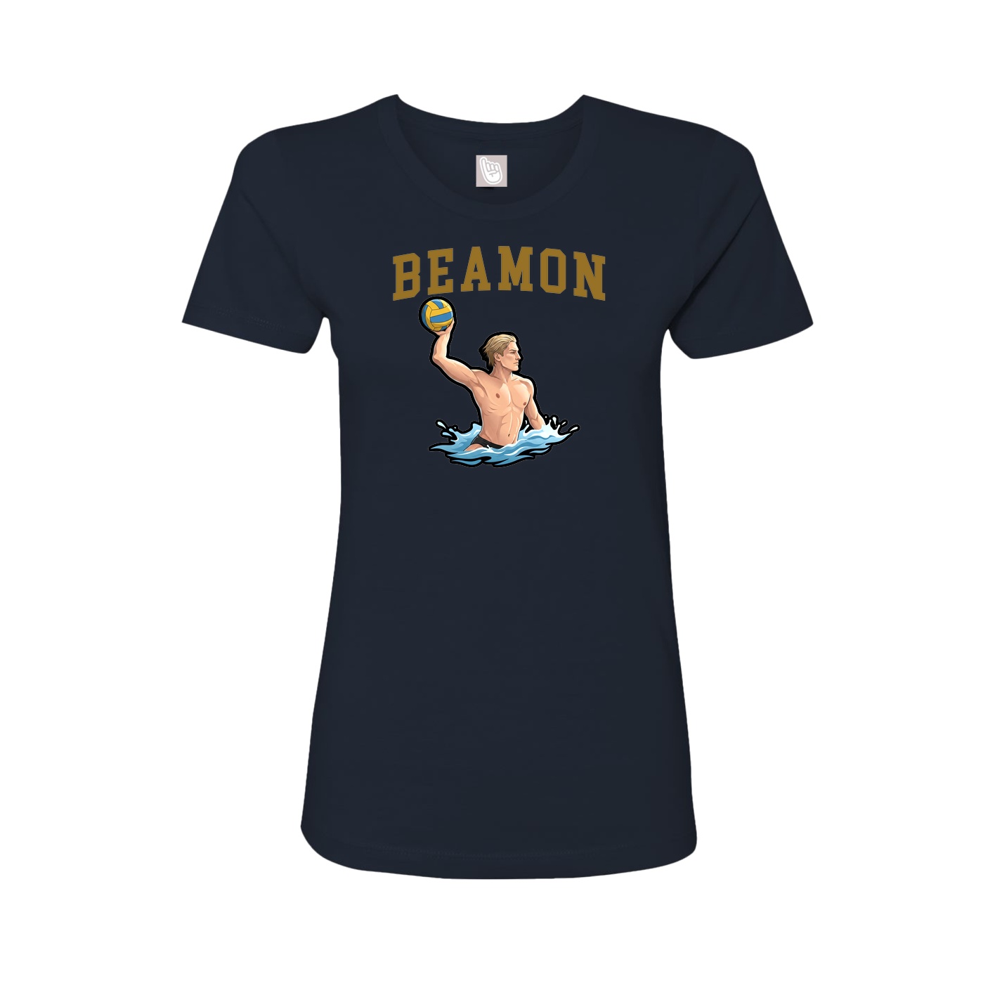 Fitted Women's Tee — Shirsey in Navy