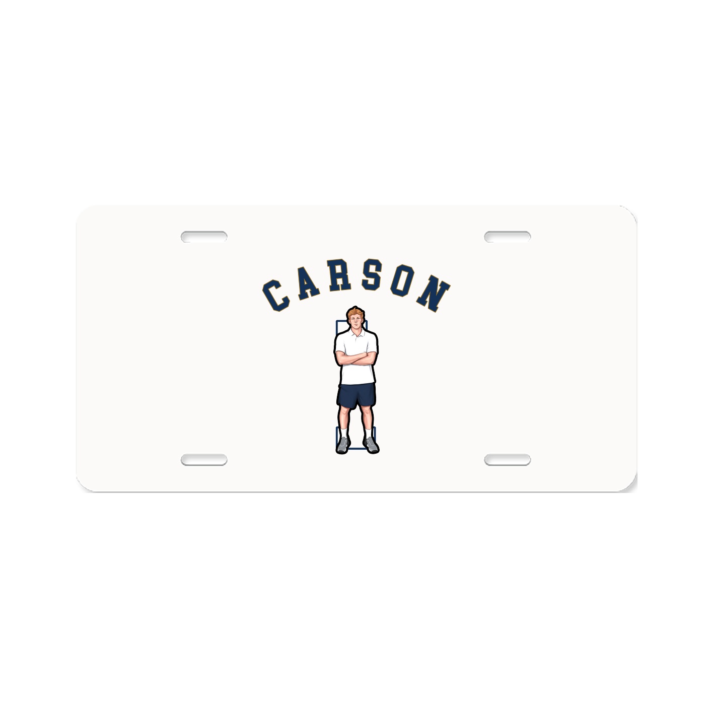 License Plate — Shirsey Arch in Classic