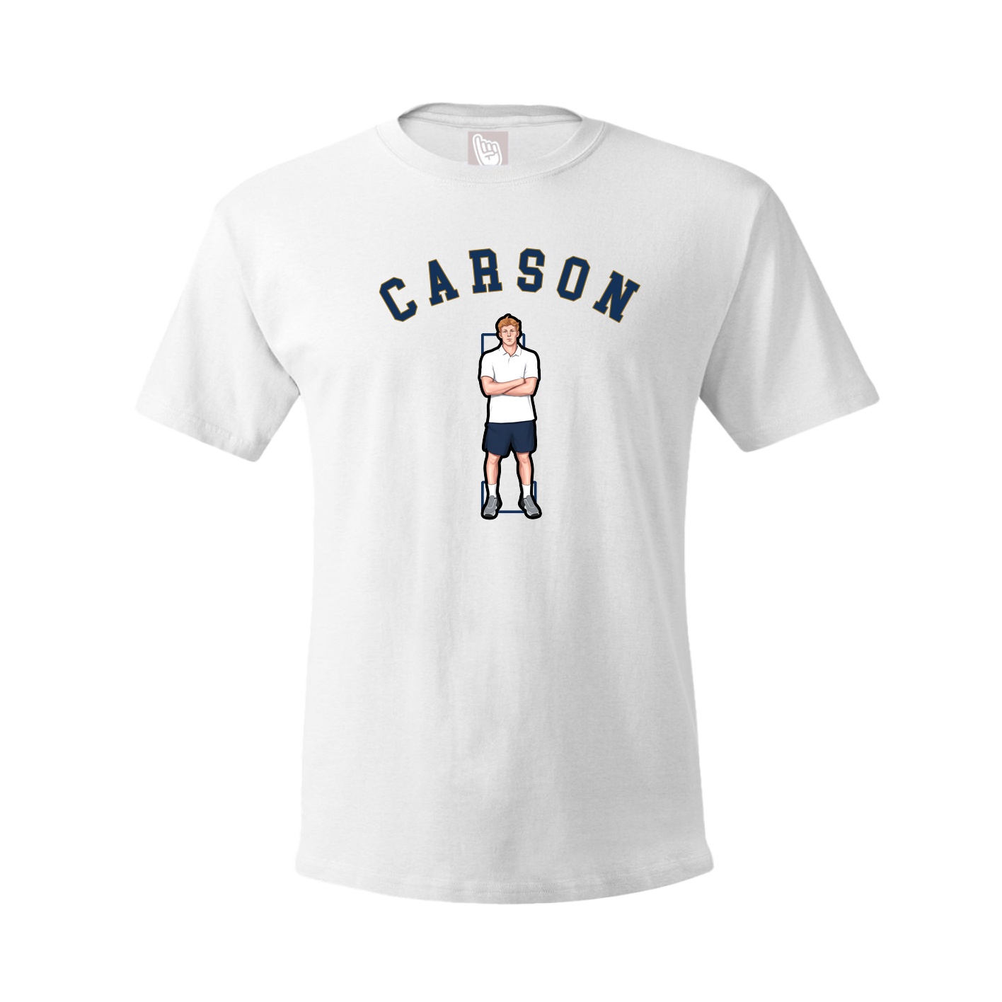Tee — Shirsey Arch in White
