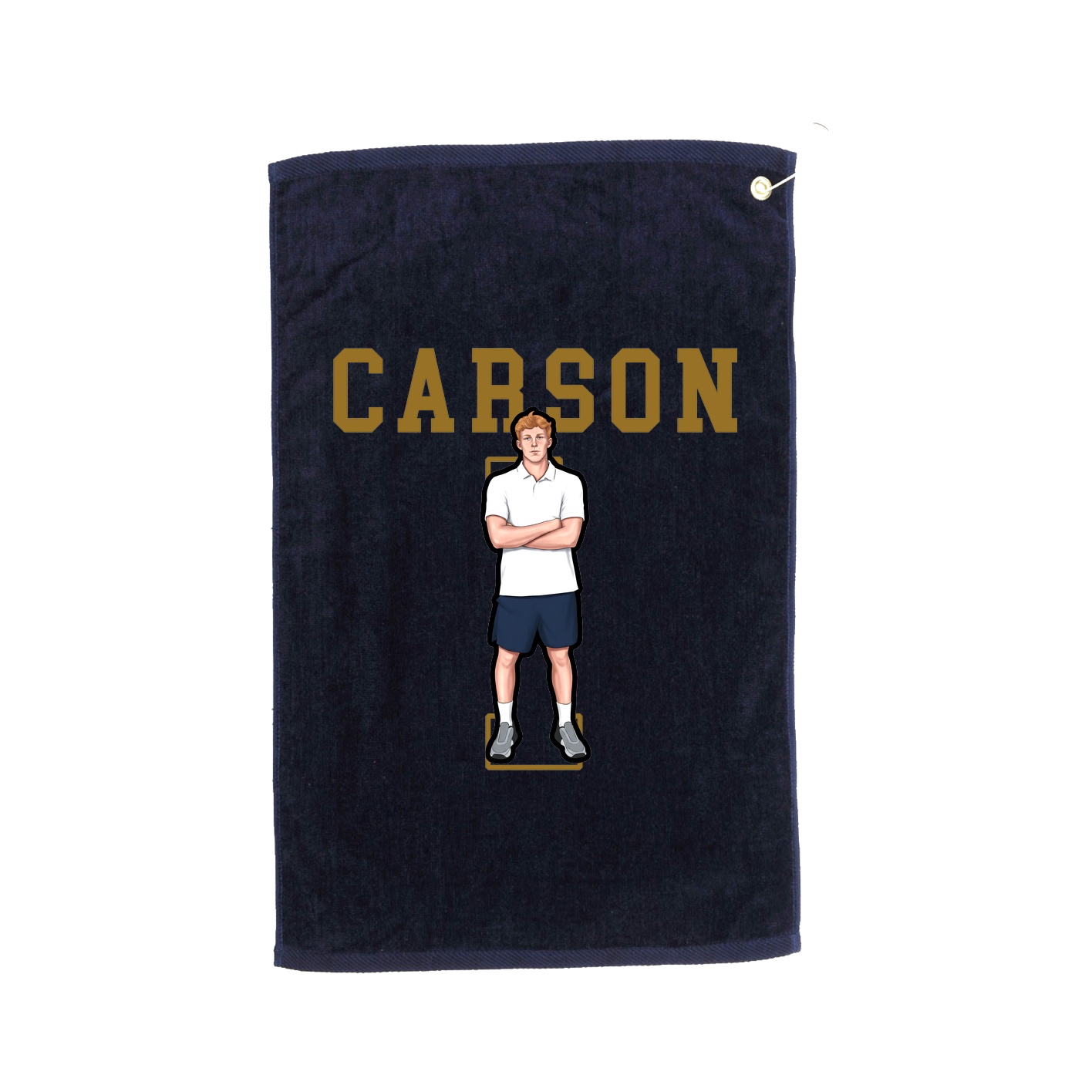 Golf Towel — Shirsey in Navy