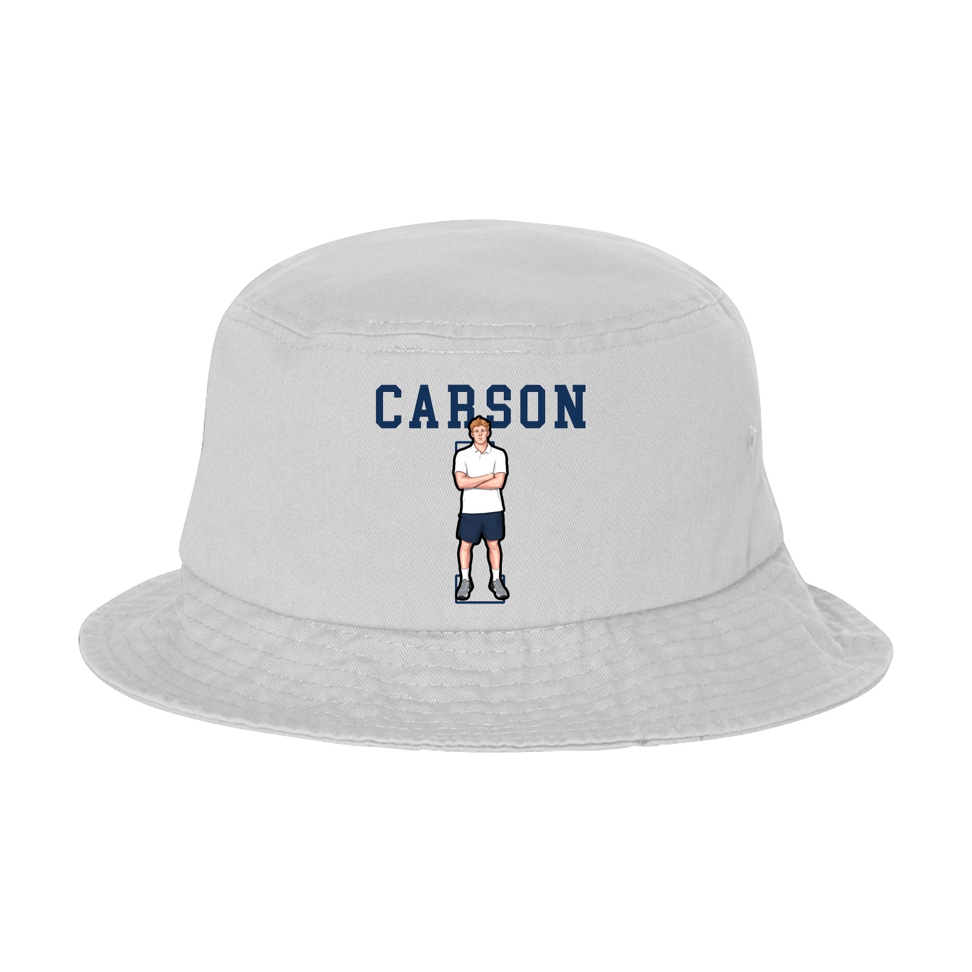 Bucket Cap — Shirsey in White