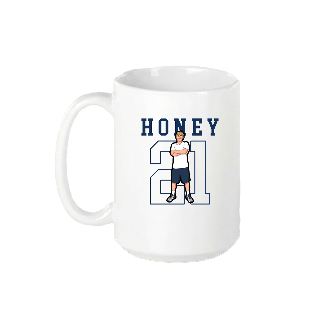 15oz Coffee Mug — Shirsey in White