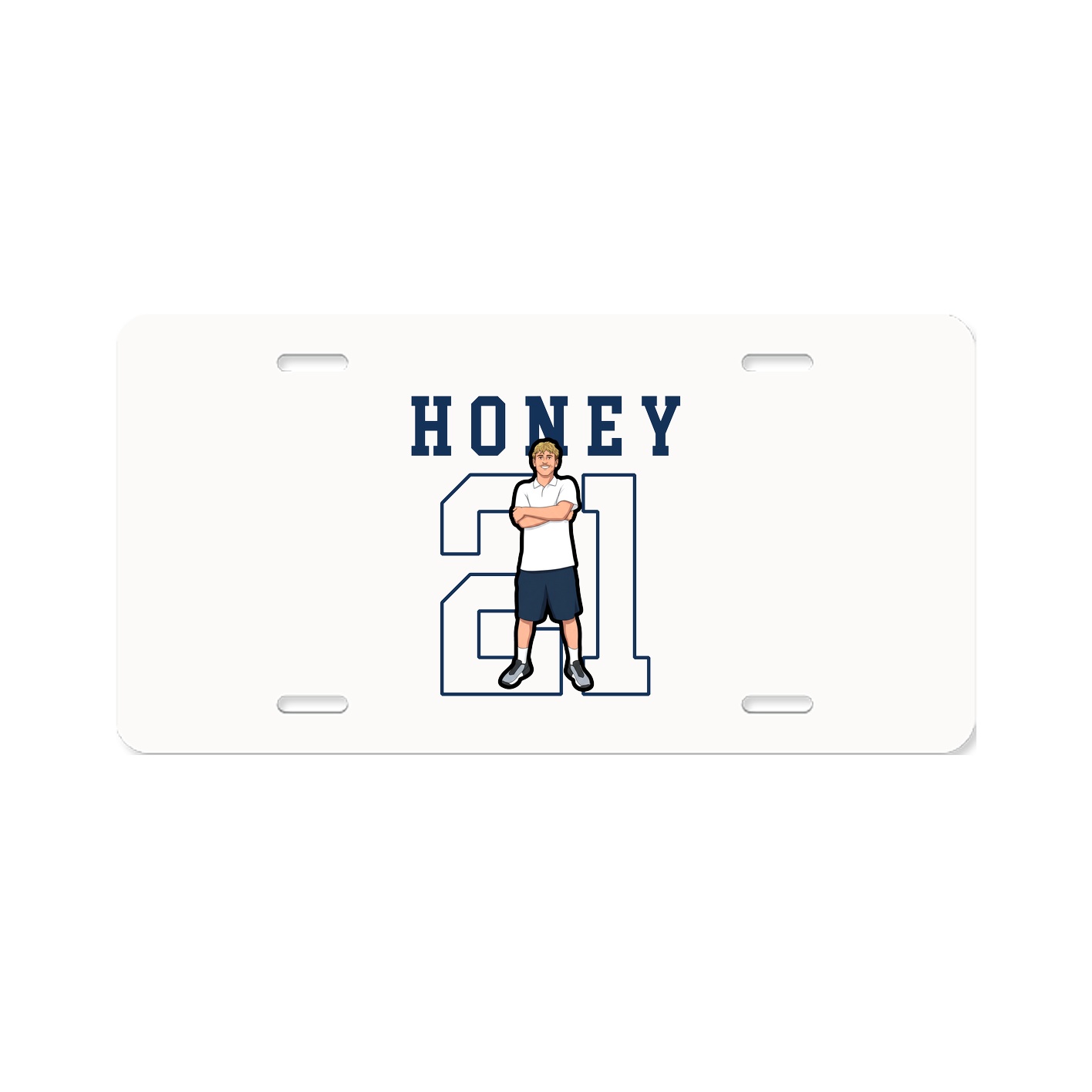 License Plate — Shirsey in Classic
