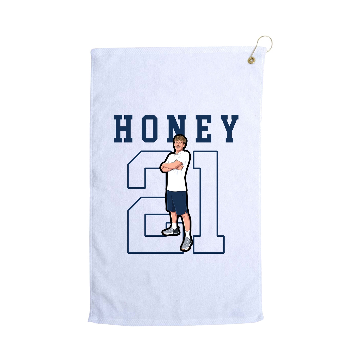 Golf Towel — Shirsey in White