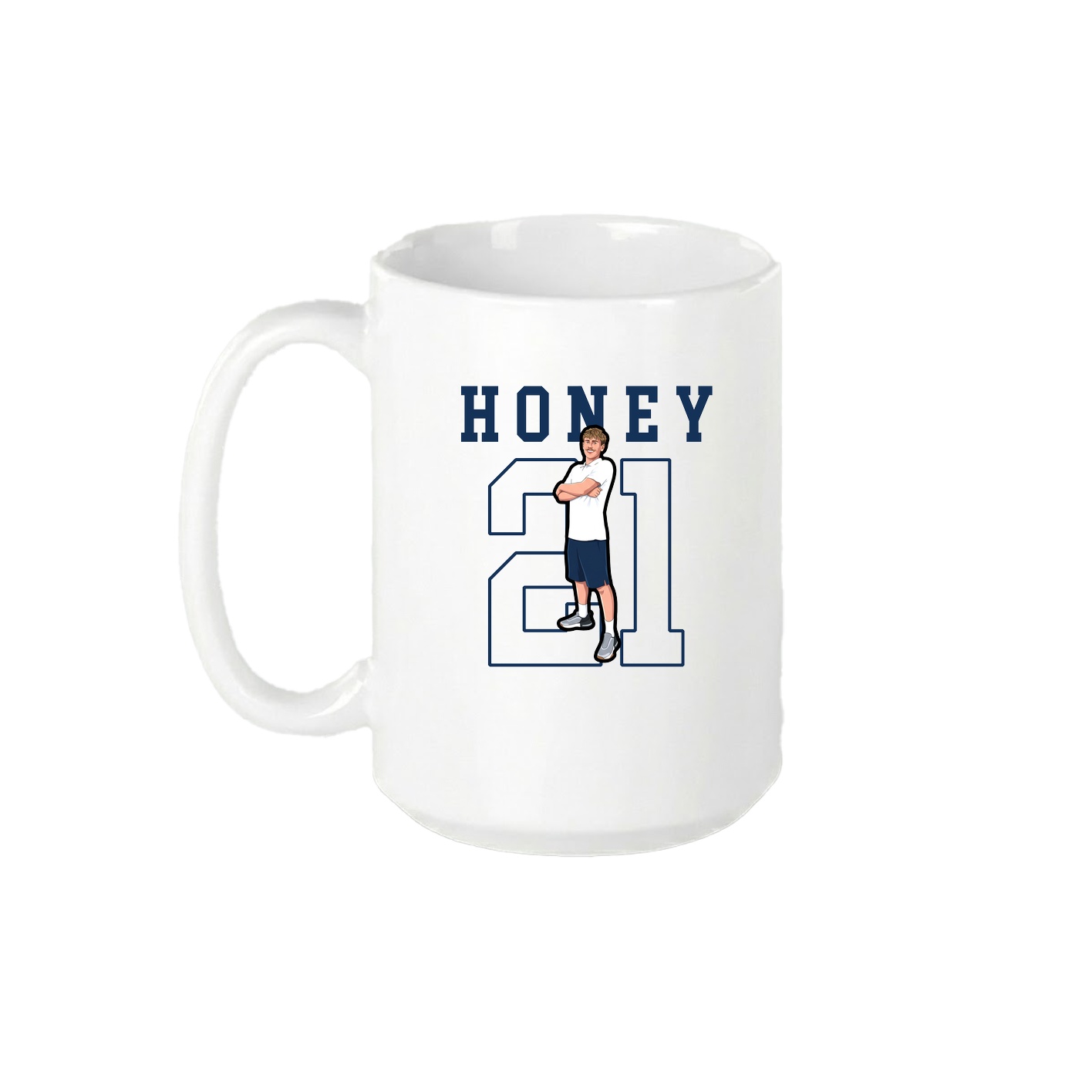 15oz Coffee Mug — Shirsey in White