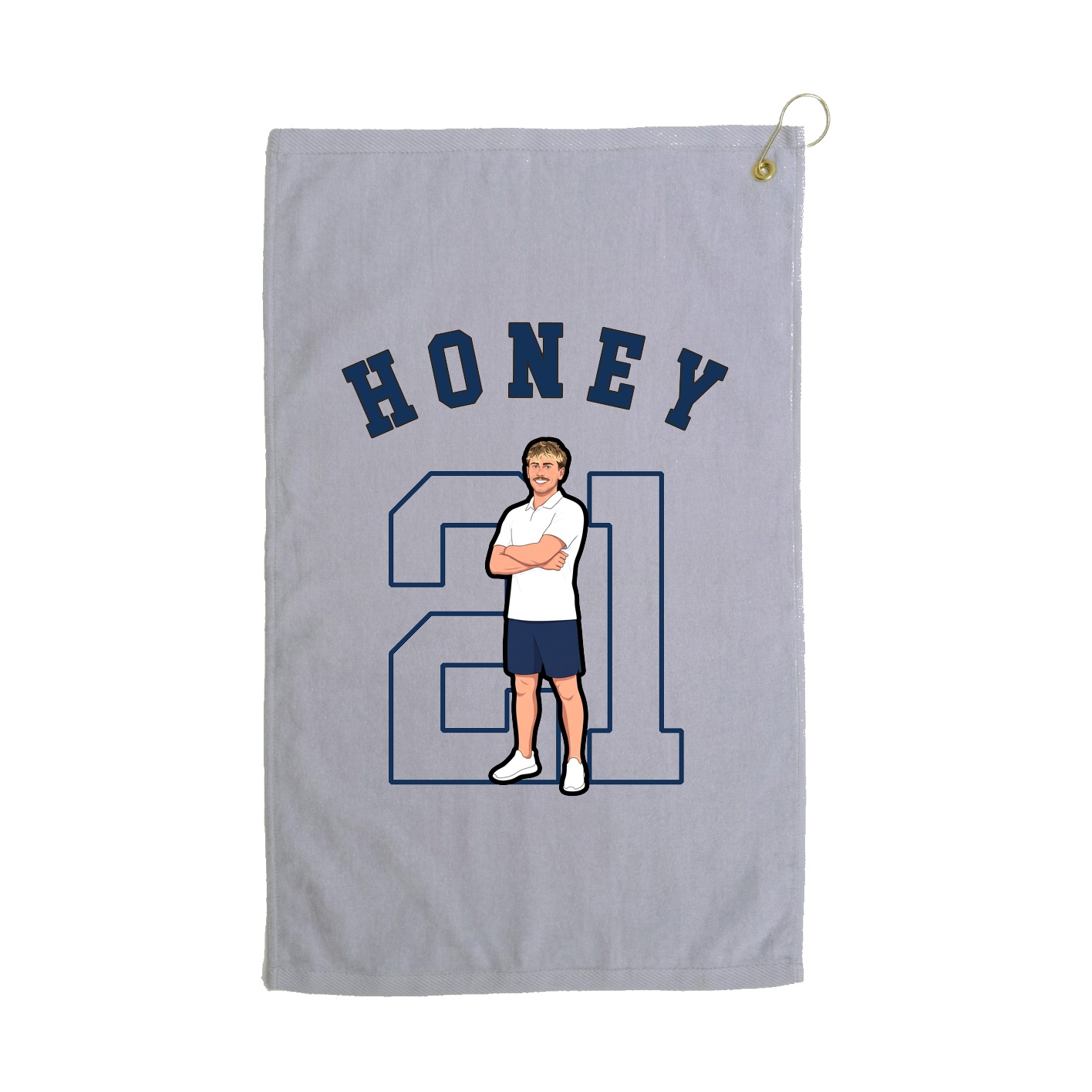 Golf Towel — Shirsey Arch in Grey