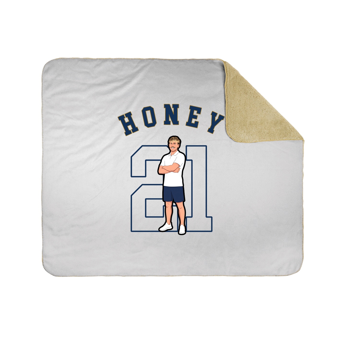 Throw Blanket — Shirsey Arch in White