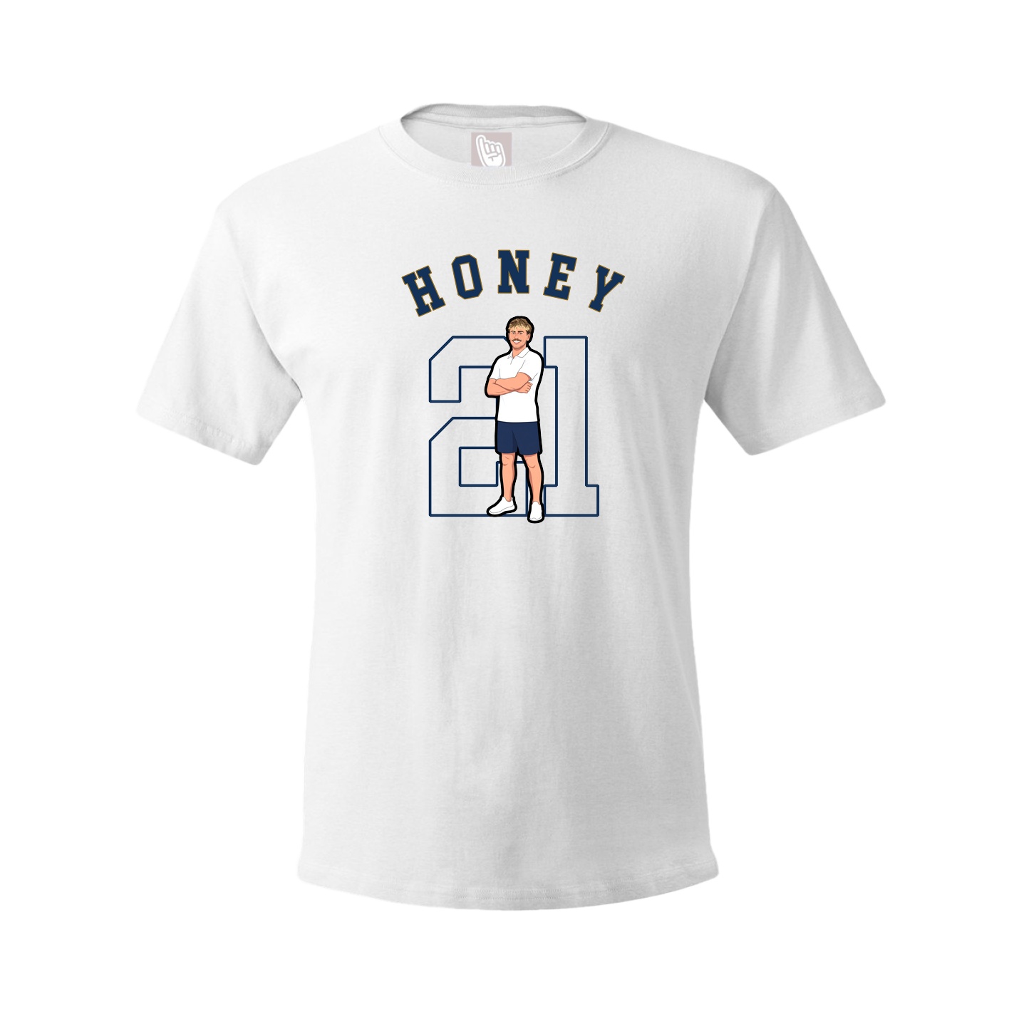 Tee — Shirsey Arch in White