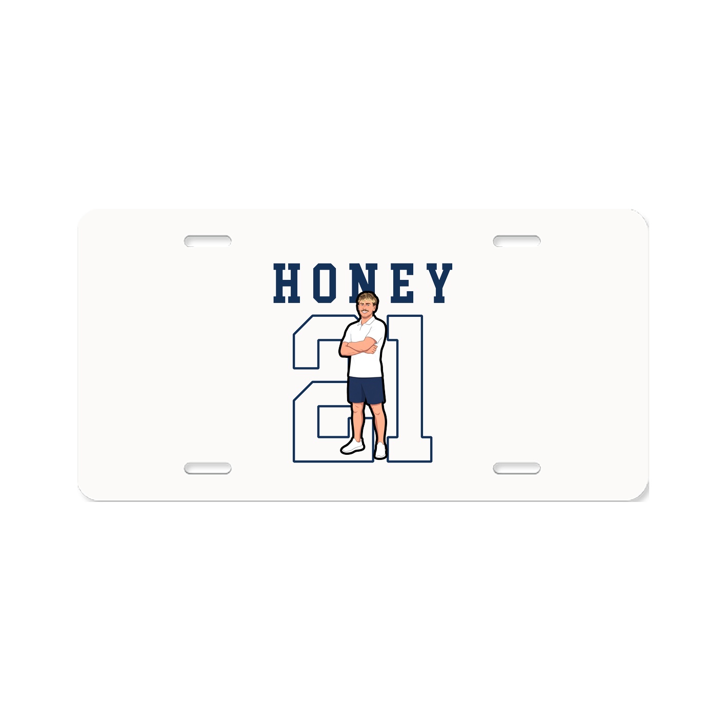 License Plate — Shirsey in Classic