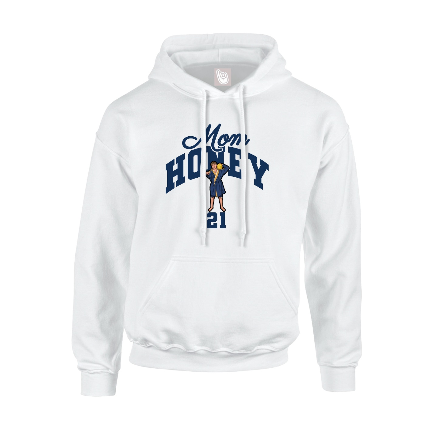 Youth Hoodie — Mothers Day Arch in White