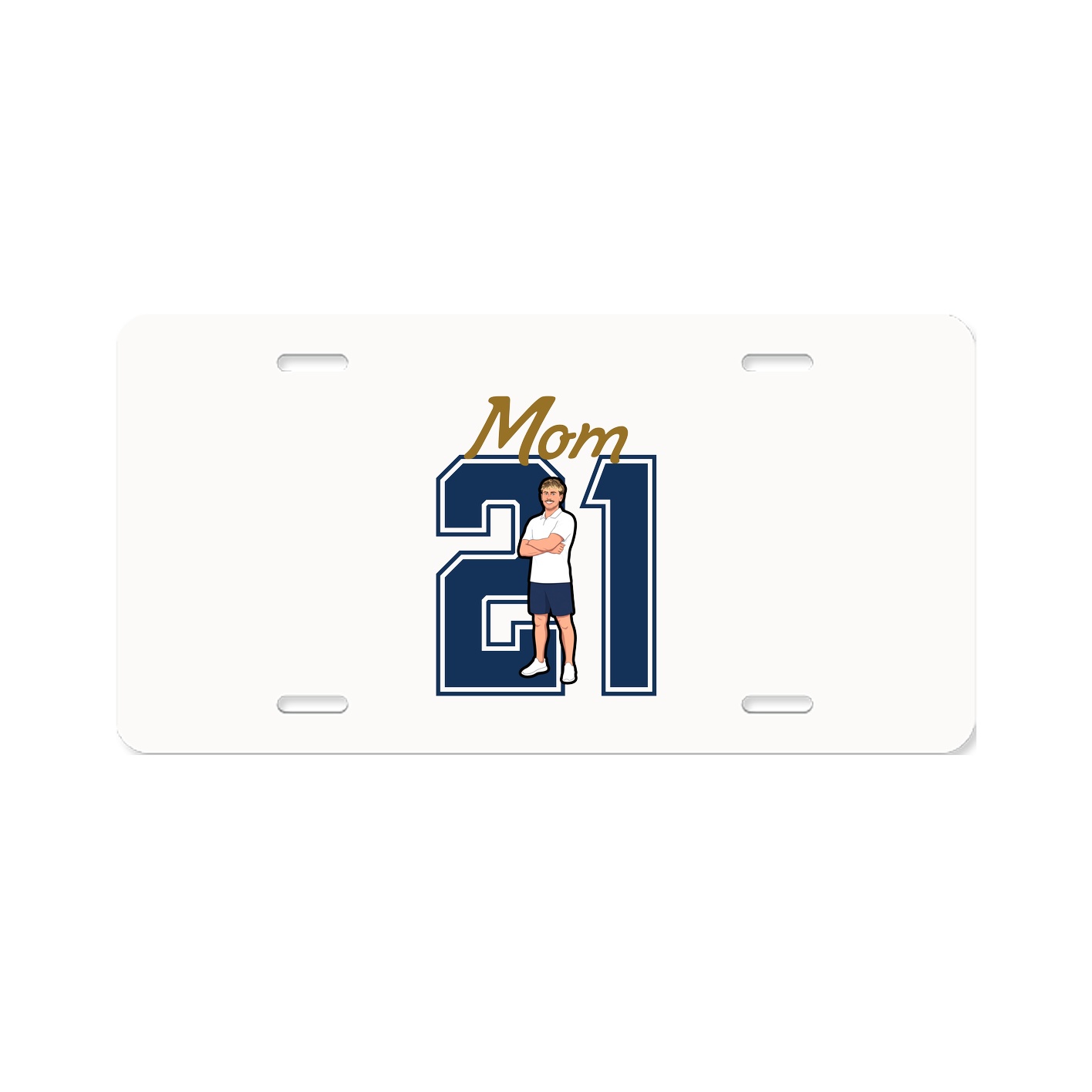 License Plate — Mothers Day Shirsey in Classic