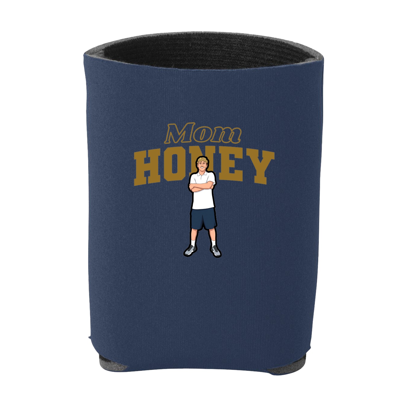 Can Holder — Mothers Day Block in Navy