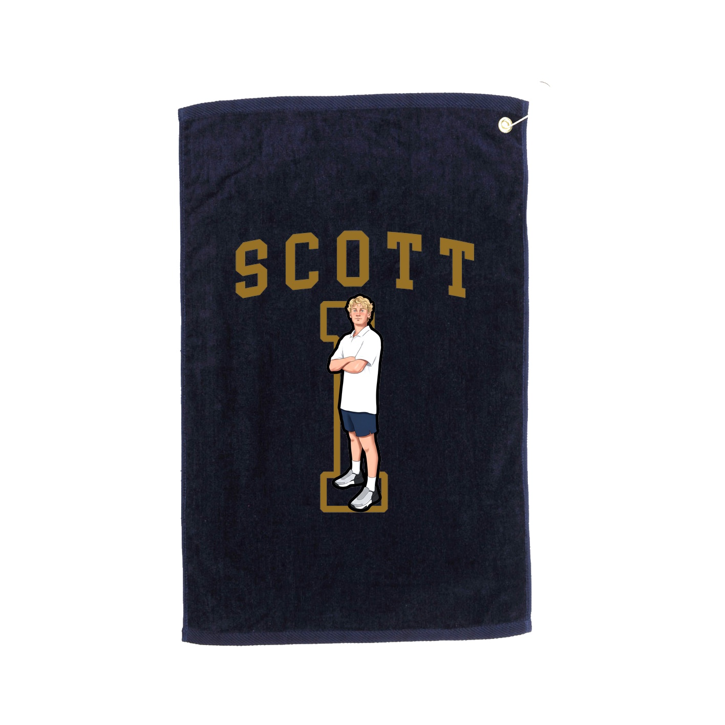 Golf Towel — Shirsey in Navy