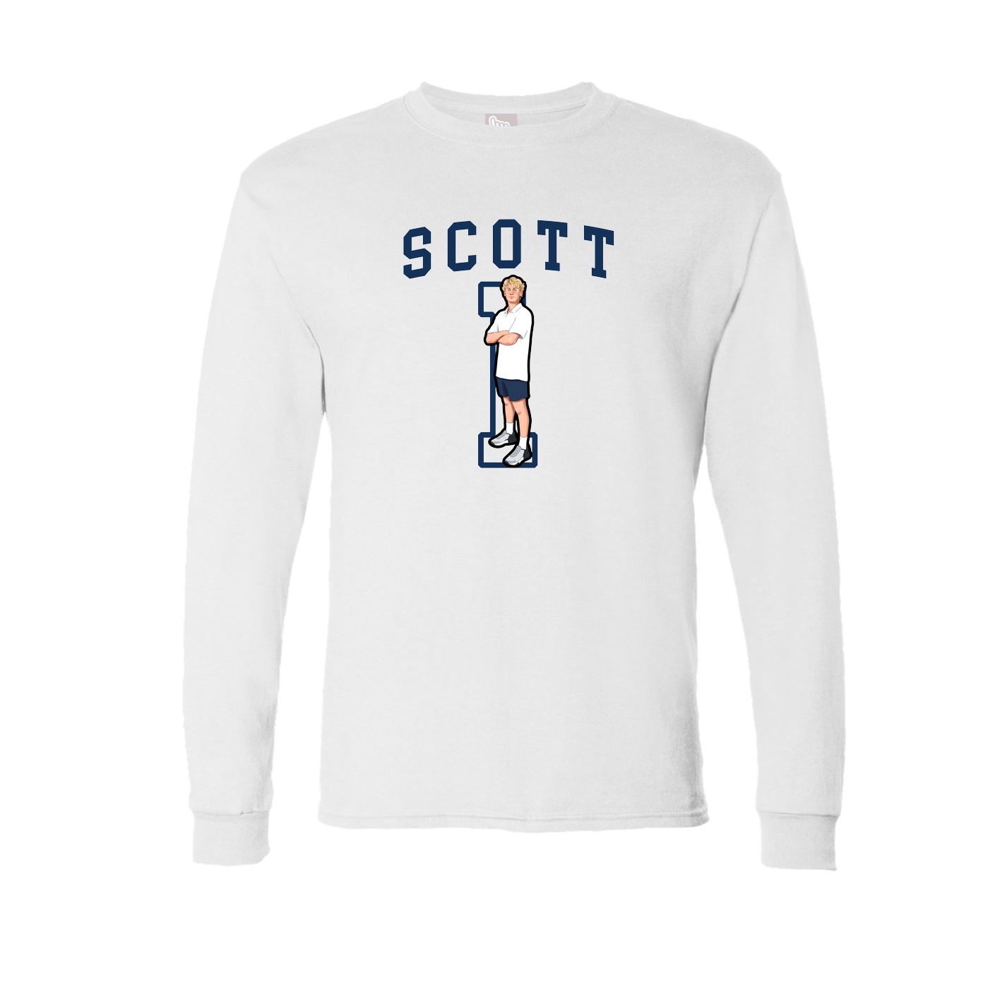 Long Sleeve Tee — Shirsey in White