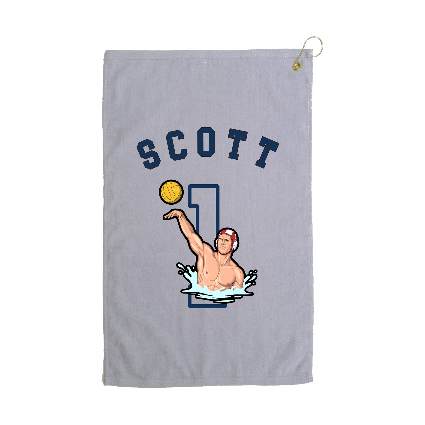 Golf Towel — Shirsey Arch in Grey