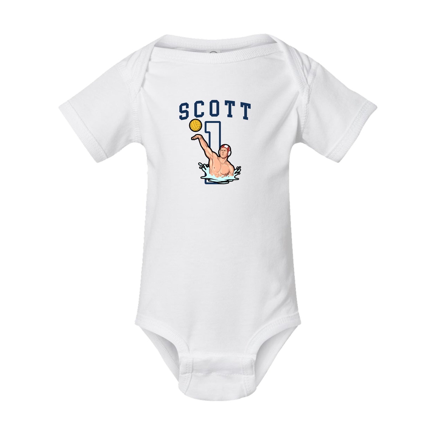 Baby Onesie — Shirsey in White