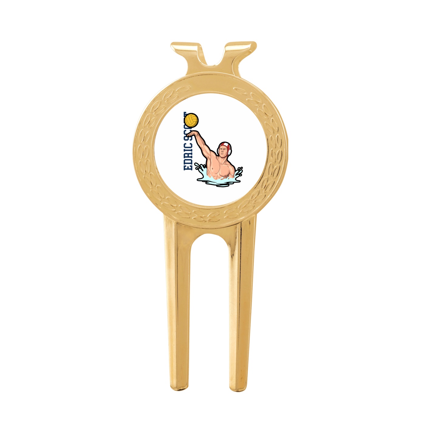 Divot Tool with Ball Marker — Name Vertical in Classic