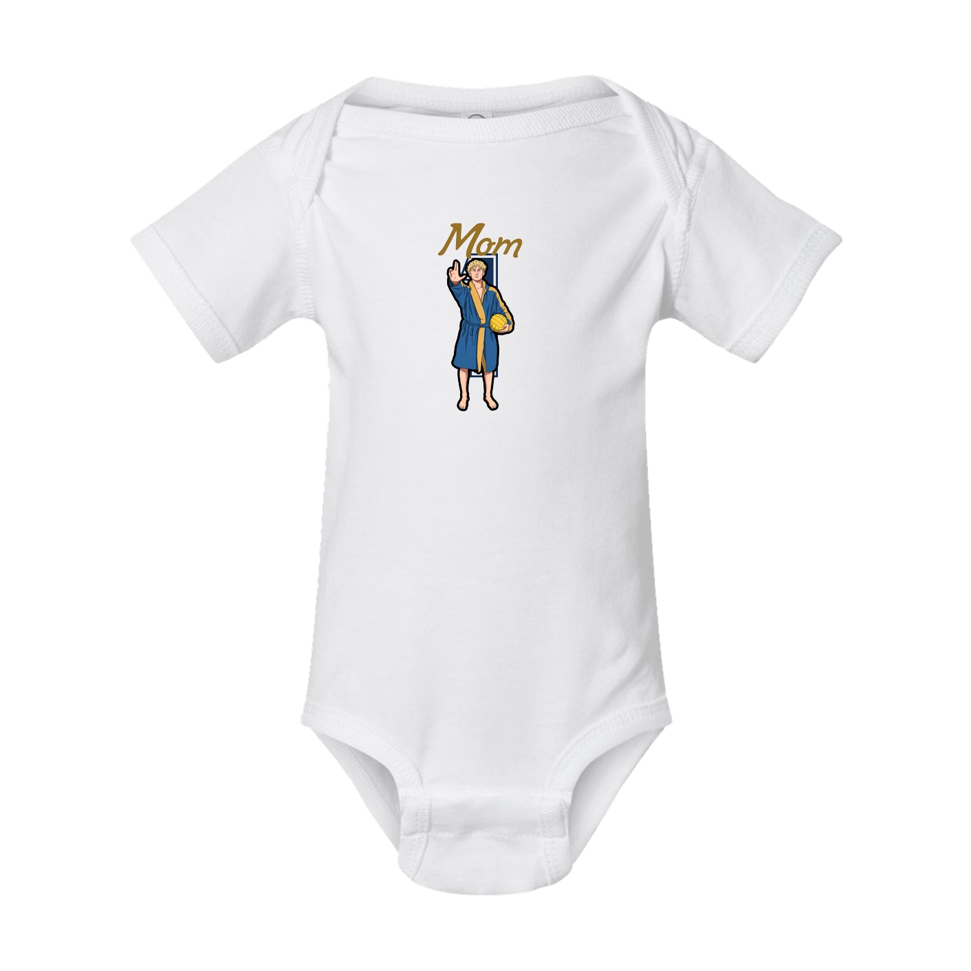 Baby Onesie — Mothers Day Shirsey in White