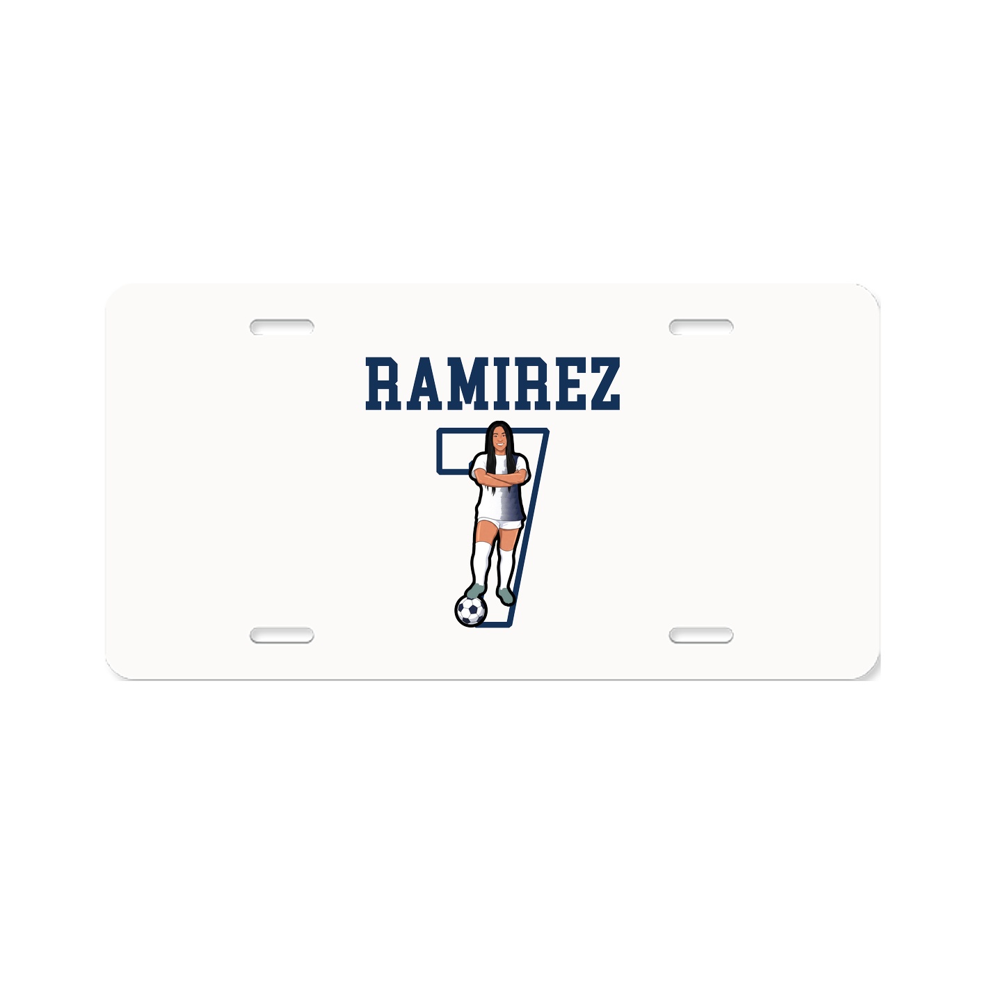 License Plate — Shirsey in Classic
