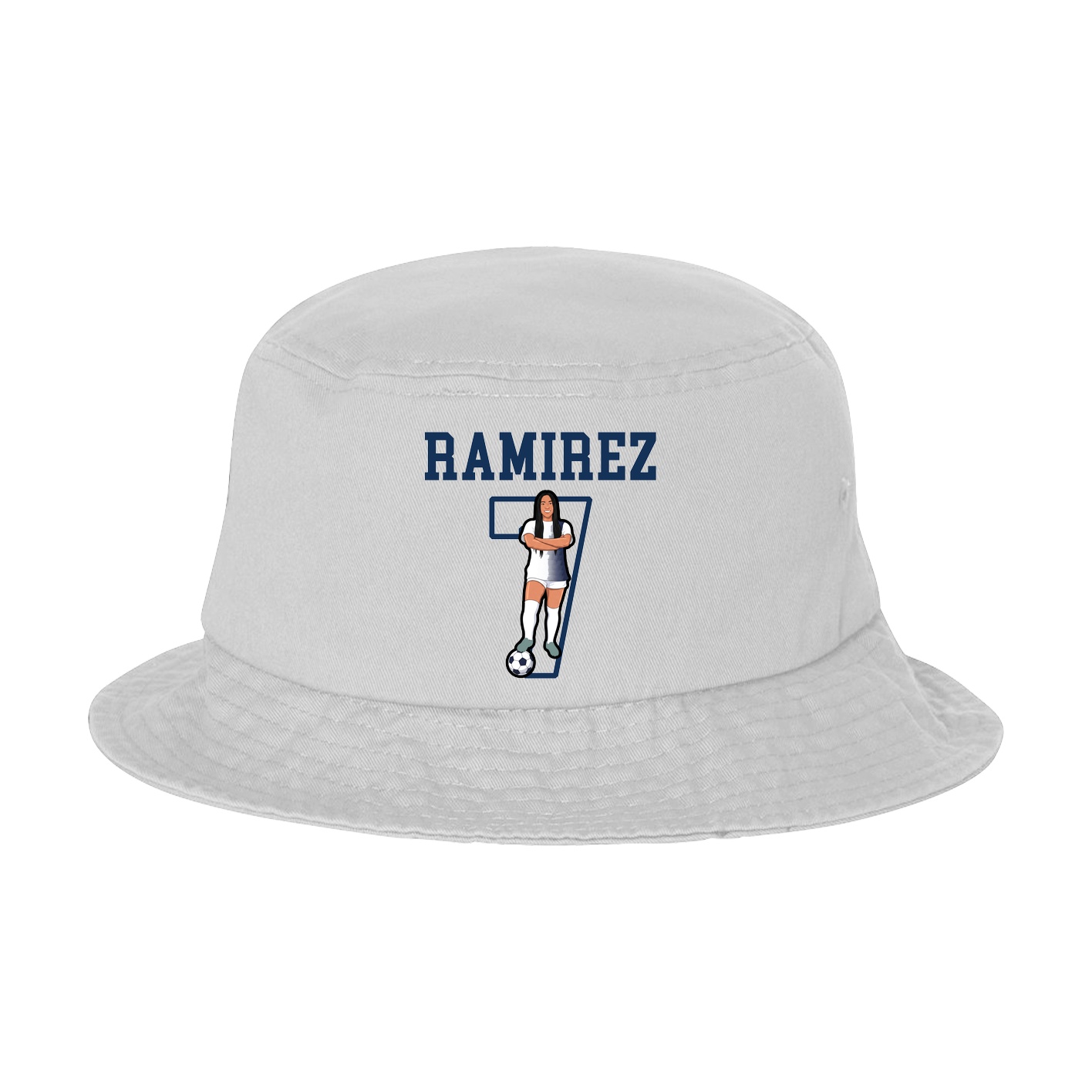 Bucket Cap — Shirsey in White