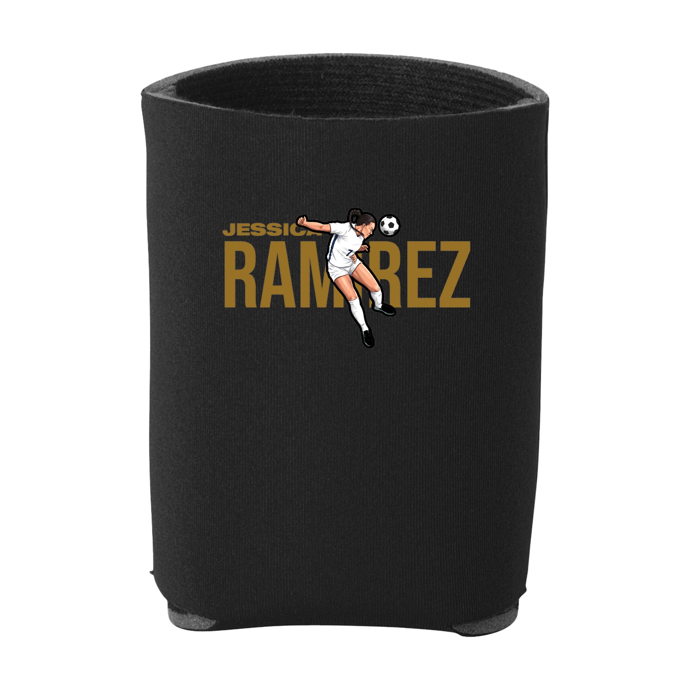 Can Holder — Player Name in Black