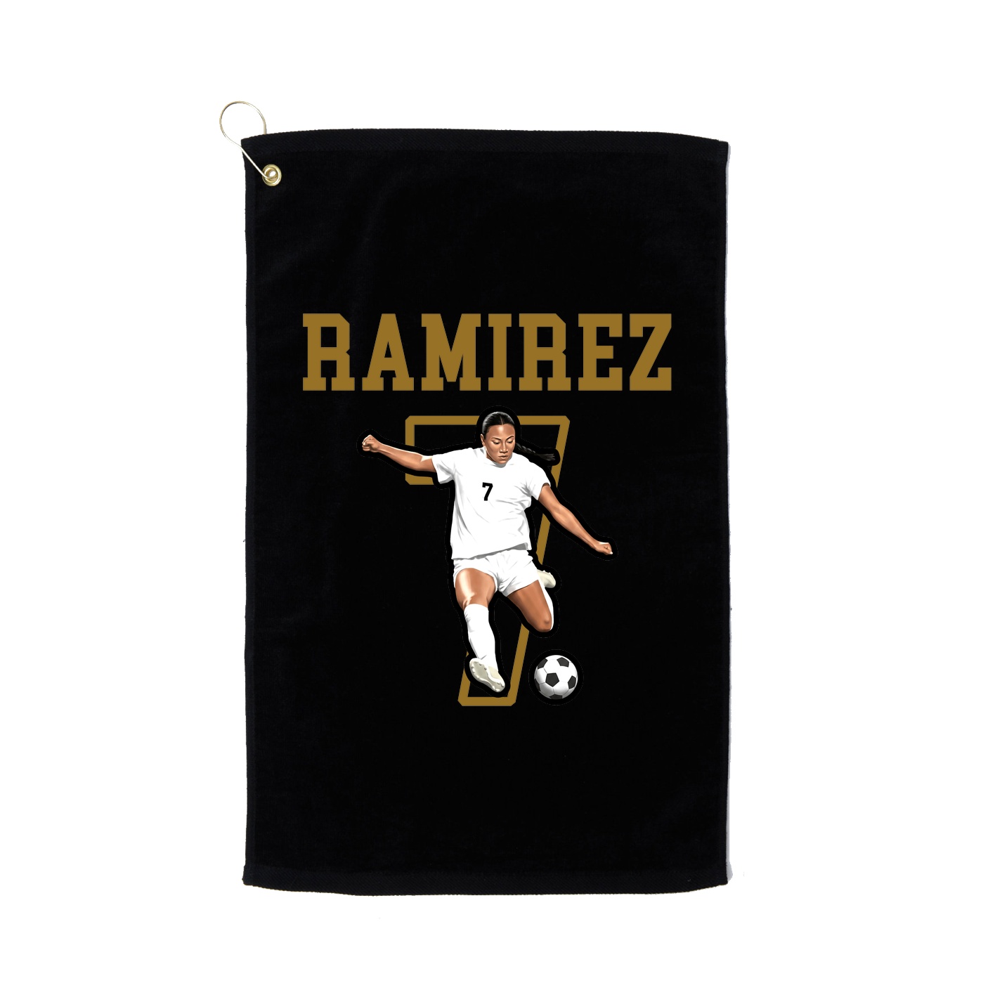 Golf Towel — Shirsey in Black