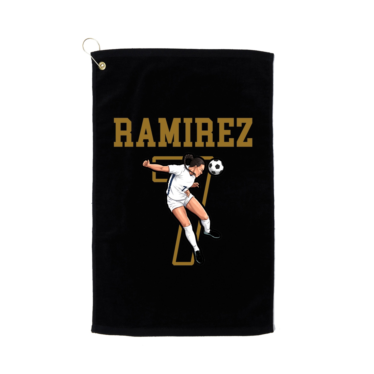 Golf Towel — Shirsey in Black